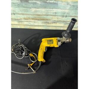 DeWalt DW235G 1/2" VSR Drill 7.8A‎ Yellow Corded High Torque Side Handle TESTED